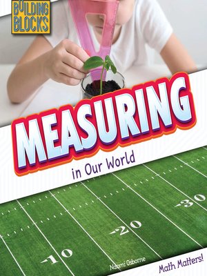 cover image of Measuring in Our World